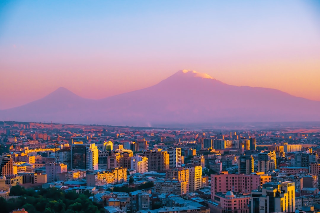 Yerevan cityscape representing Armenia as a software engineering delivery location