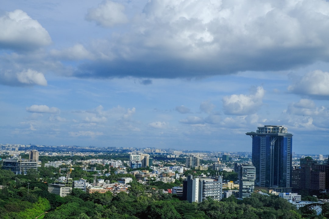 Bangalore skyline representing India as a software engineering delivery location