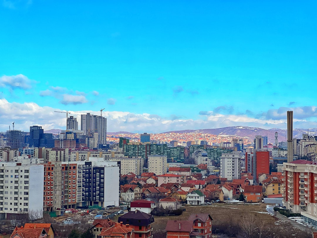 Prishtina cityscape representing Kosovo as a software engineering delivery location