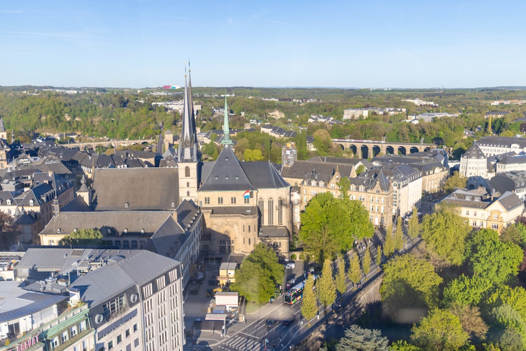 Luxembourg City skyline representing Luxembourg as a software engineering delivery location